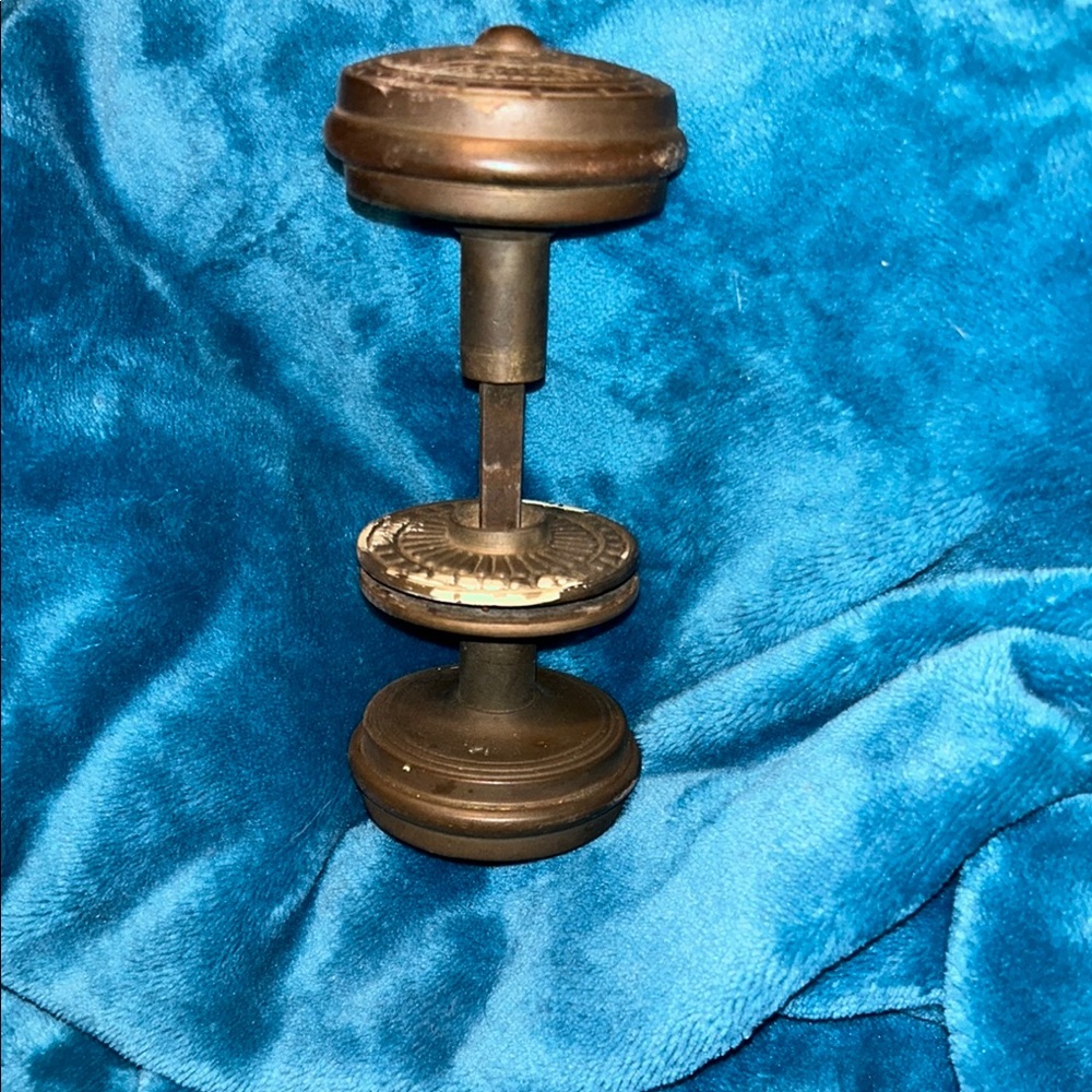 Vintage Bronze Door Knob Set